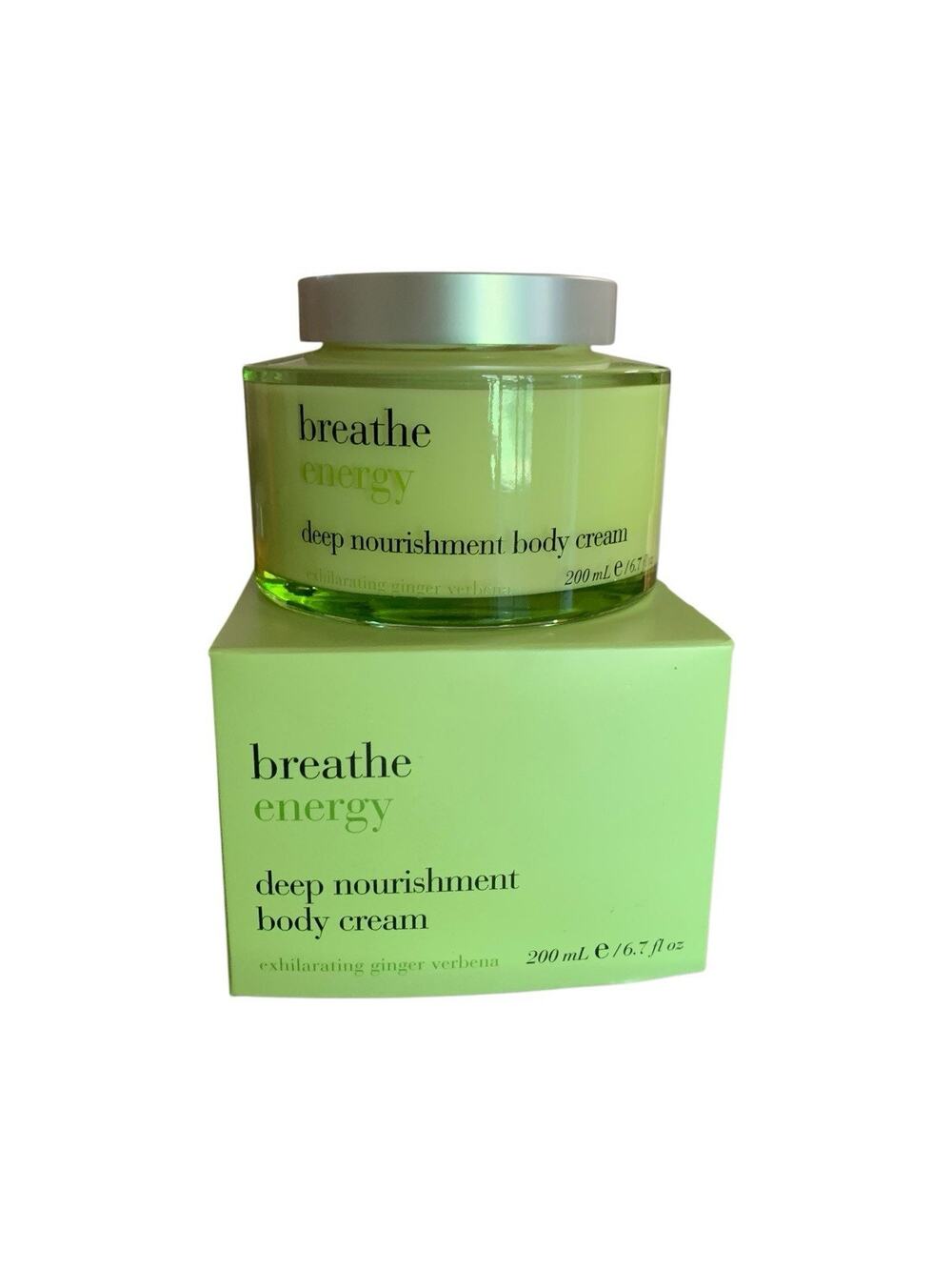 Bath and Body Works Breathe Energy Deep Nourishment Body Cream Ginger 6.7 Oz